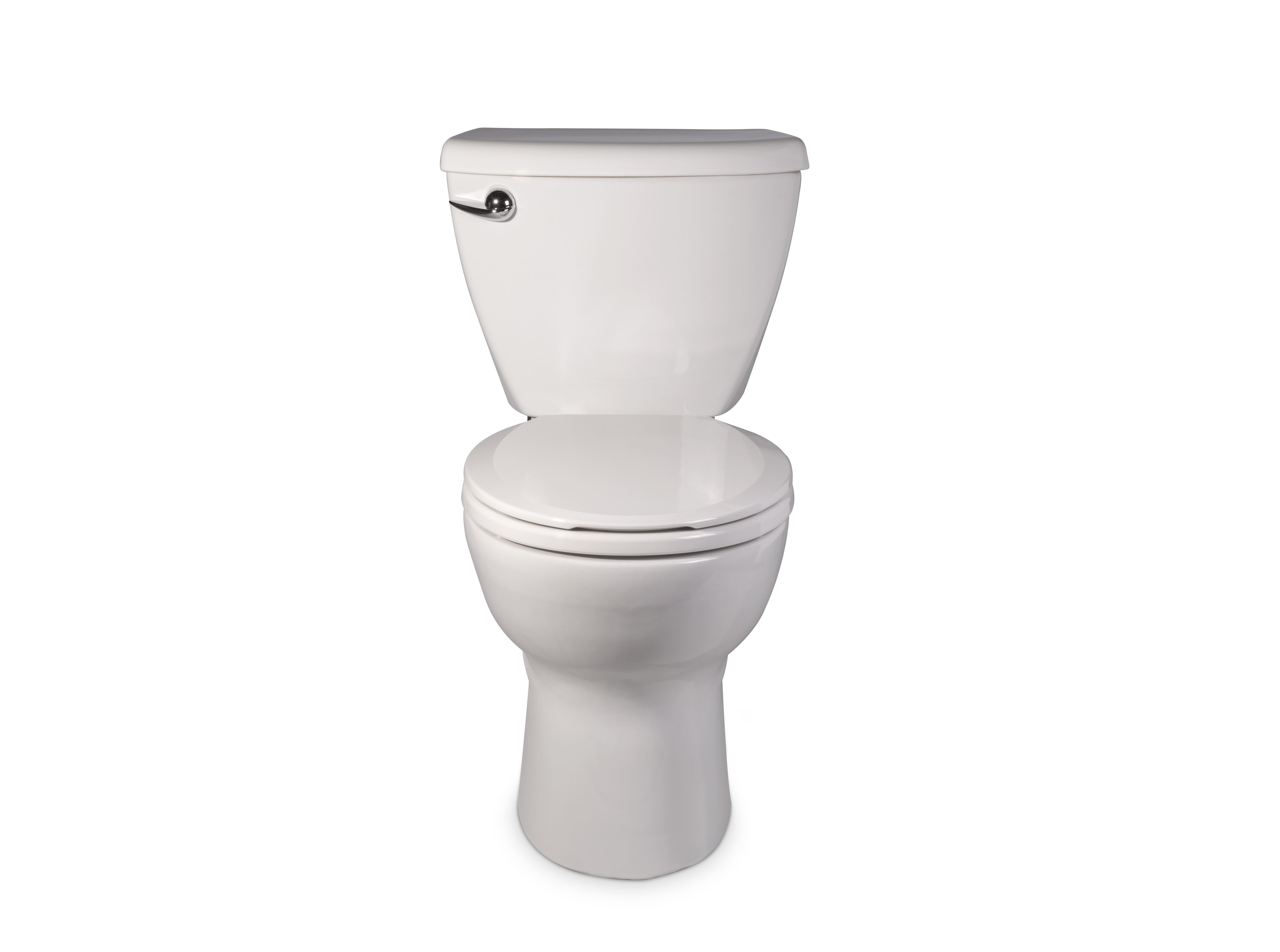 Toilette complète Ravenna 3, 2 pièces, 1,6 gpc/6,0 lpc, à cuvette au devant rond à hauteur régulière et réservoir avec doublure, avec siège